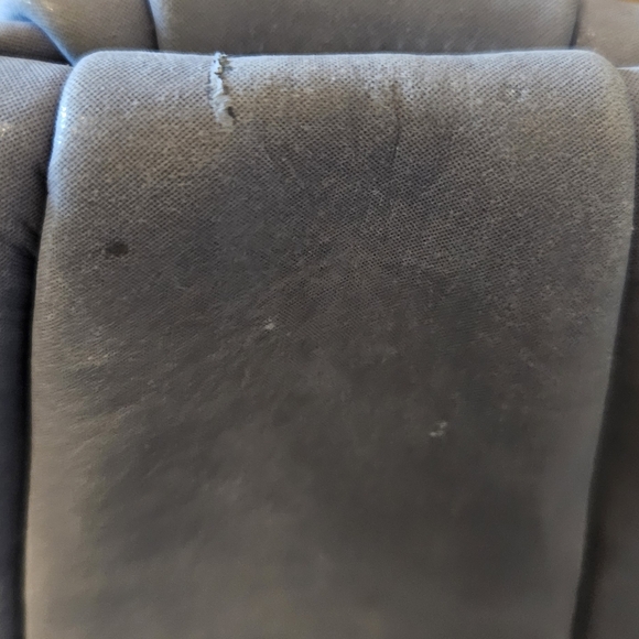 Coach bag blue periwinkle zip top braded handles with bag charms pearls - Picture 12 of 16